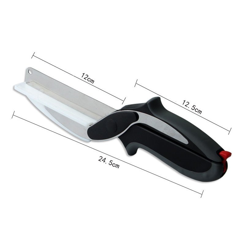  Easy Smart Food Cutter Chopper - 2in1 Kitchen Knife