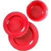 Studio California Mauna 12 Piece Melamine Dinnerware Set, Red