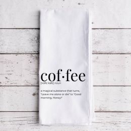 Coffee Definition - Tea Towel